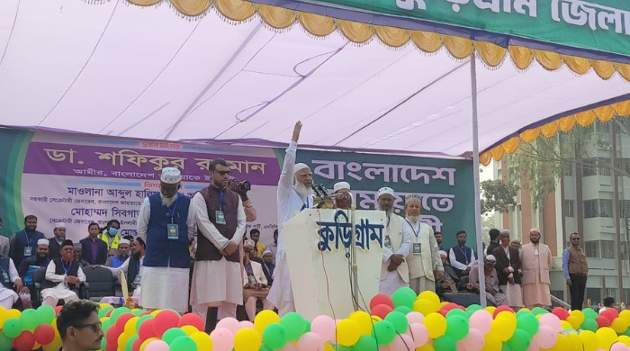 কুড়িগ্রামকে কৃষি শিল্পের রাজধানী গড়ার প্রতিশ্রুতি জামায়াত আমিরের