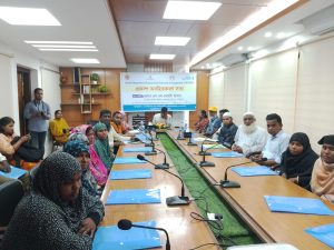 কুড়িগ্রামের উলিপুরে প্রকল্প অবহিতকরণ সভা অনুষ্ঠিত