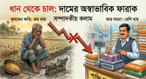 ধান থেকে চাল: দামের অস্বাভাবিক ফারাক—কৃষকের ক্ষতি, কার লাভ?