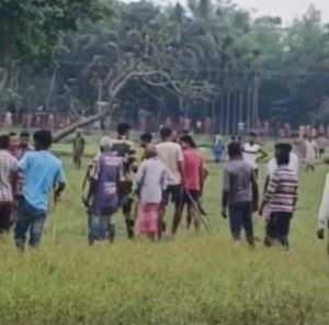 লালমনিরহাটের পাটগ্রাম সীমান্তে গুজব থেকে বিএসএফ-গ্রামবাসী উত্তেজনা